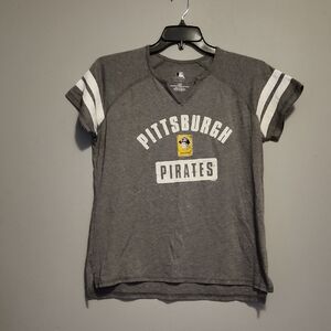 Genuine Merchandise Gray Pittsburgh Pirates Tee